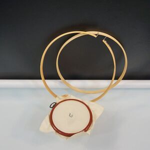 Embroidery Hoops Bamboo Wooden Hoop Rings Home DIY Cross Stitch Tools